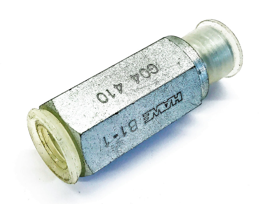 Hawe Type B Check Valve B1-1 NOS