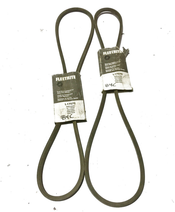 Fleetrite V-Belt L17570 [Lot of 2] NOS
