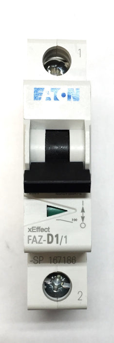 EATON Moeller Series Breaker FAZ-D1/1-SP 167186 NOS