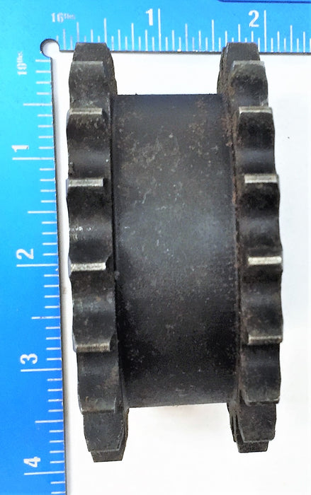 MARTIN Double Sprocket 1-7/16" Bore 3/8" Keyway 19-Teeth DS40A19 NOS