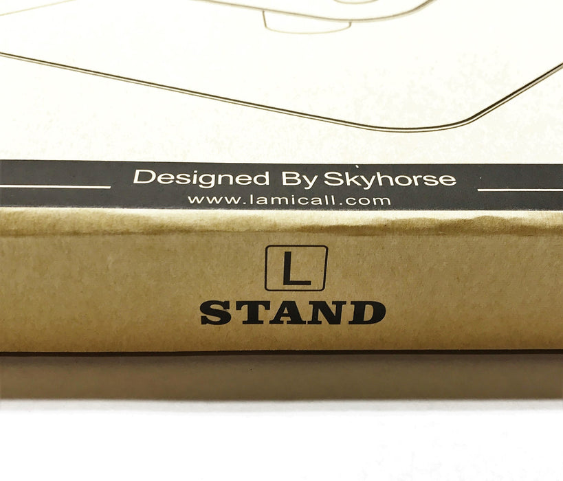 Lamicall "L" Silver 360 Rotatable Laptop Stand L-US-S-RY NOS