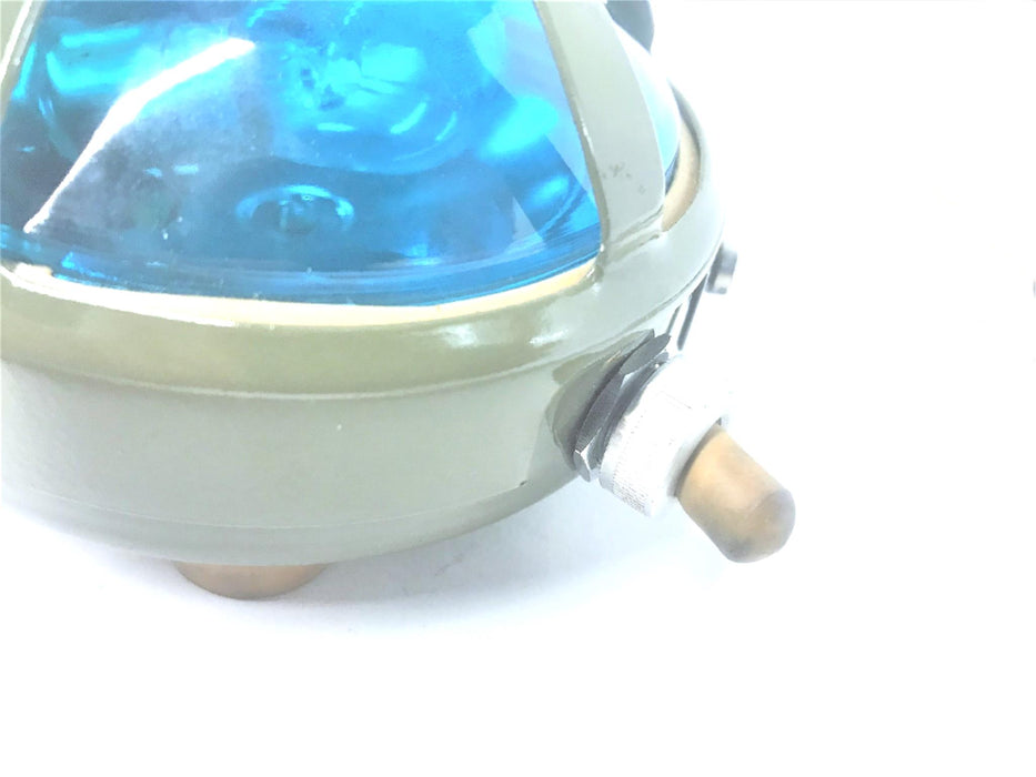 American Truck Company Interior/Exterior Dome Lamp W/ Blue Lens 4433120420 USED