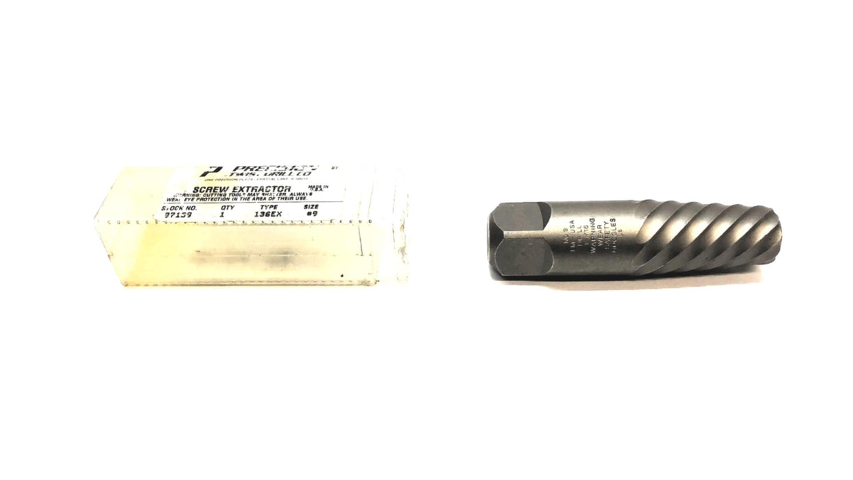 Precision Twist Drill Co. 136EX Size #9 Screw Extractor 97139 NOS