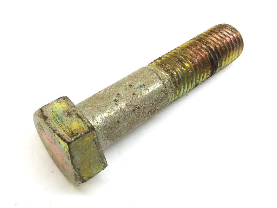 Unbranded 1"-14 x 4-1/2" Grade 8 Yellow Zinc Plated Hex Cap Bolt [Lot of 2] USED