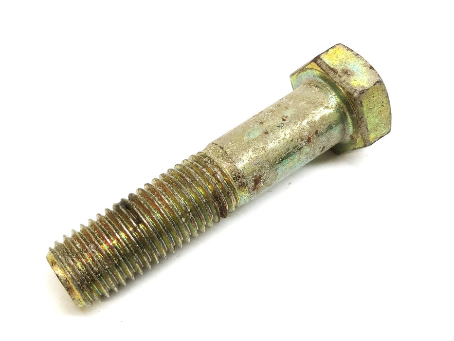 Unbranded 1"-14 x 4-1/2" Grade 8 Yellow Zinc Plated Hex Cap Bolt [Lot of 2] USED