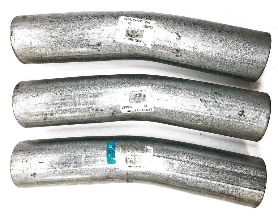 EMT 2-3/4" X 14" Conduit Pipe TT-598 [Lot of 3] NOS