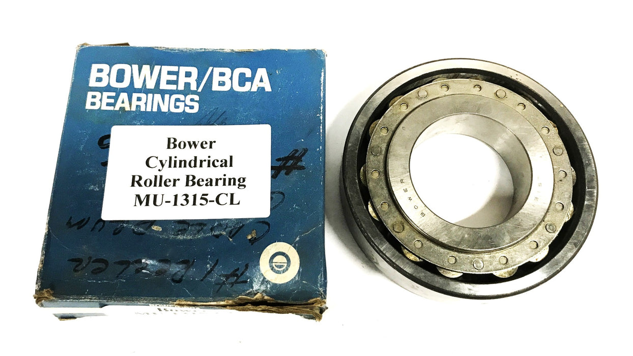 Bower Cylindrical Roller Bearing MU-1315-CL NOS