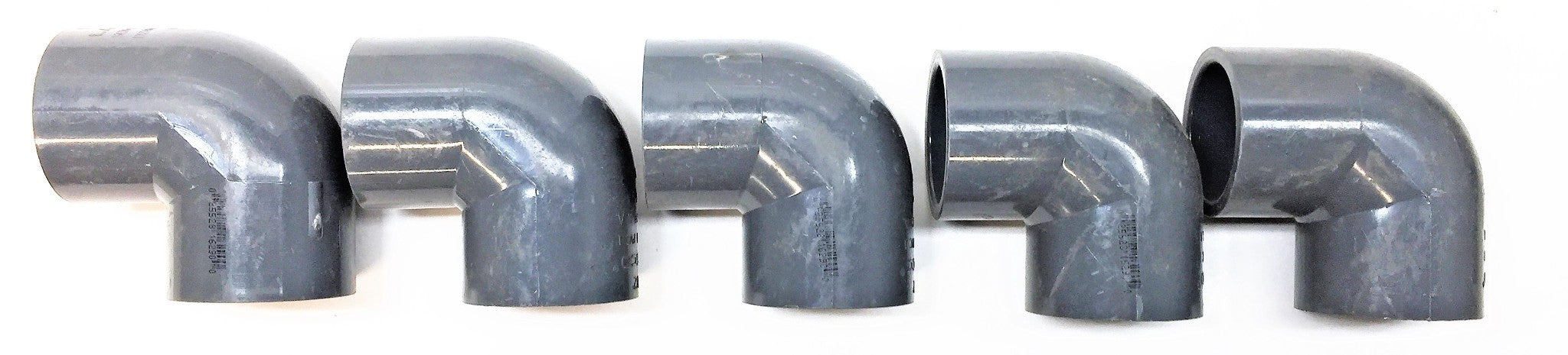 LASCO 90 Degree Elbow Schedule 80 D2467 [Lot of 5] NOS