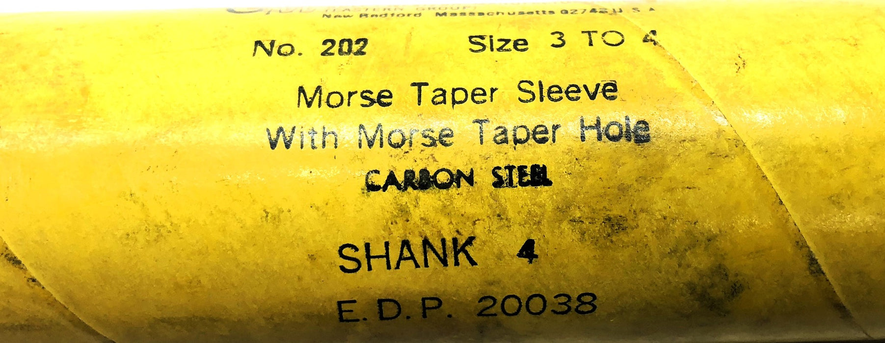 Morse No. 202 Size 3 To 4 Taper Sleeve With Morse Taper Hole 20038 NOS