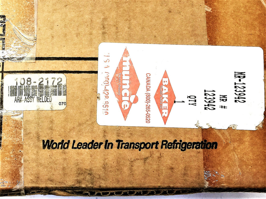 Thermo King Welded Arm Assembly (for MRT-III and LRT-III) 108-2172 NOS
