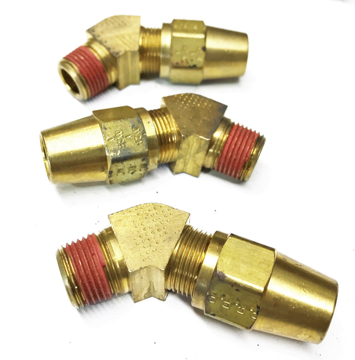 Parker Air Brake Compression Style Fitting VS279AB-8-6 [Lot of 3] NOS