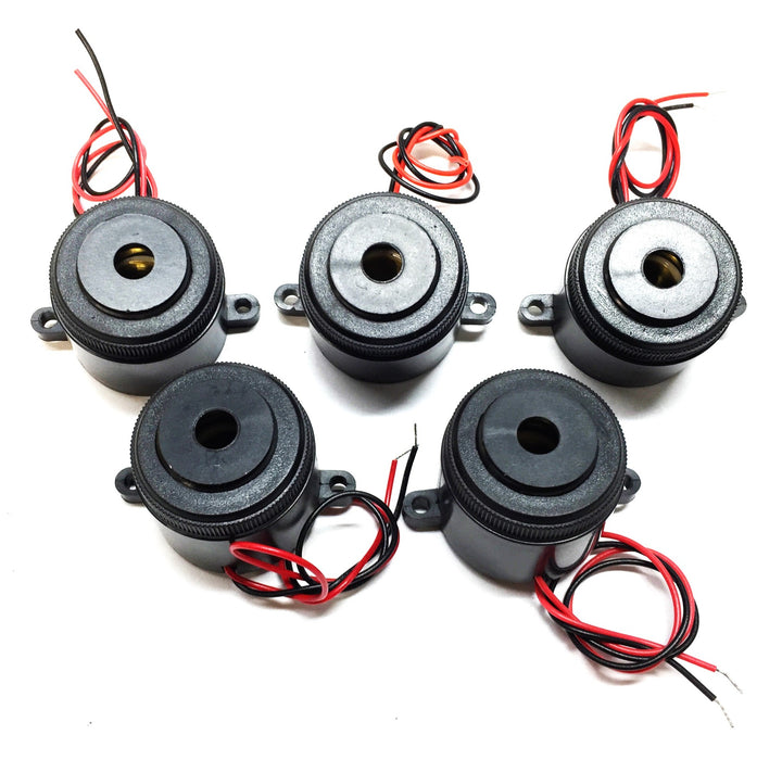 Mallory Piezo Indicator 3-24V DC [Lot of 5] PK-20A35EW NOS