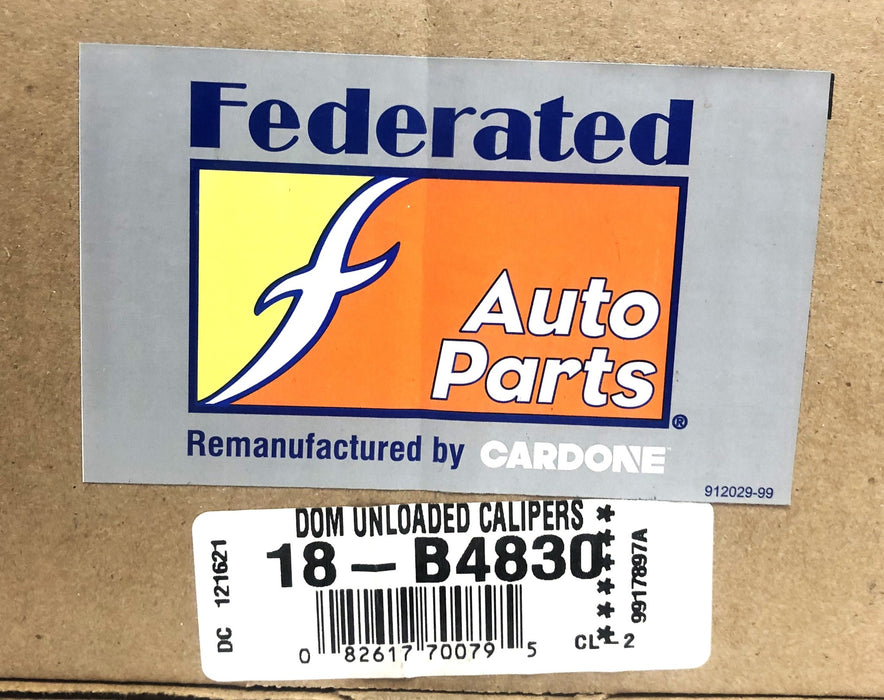 Cardone Federated Disc Brake Caliper 18-B4830 REMANUFACTURED