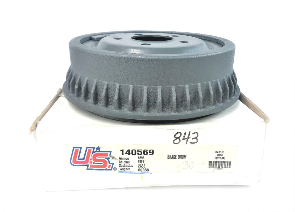 U.S. Brake Drum 140569 NOS