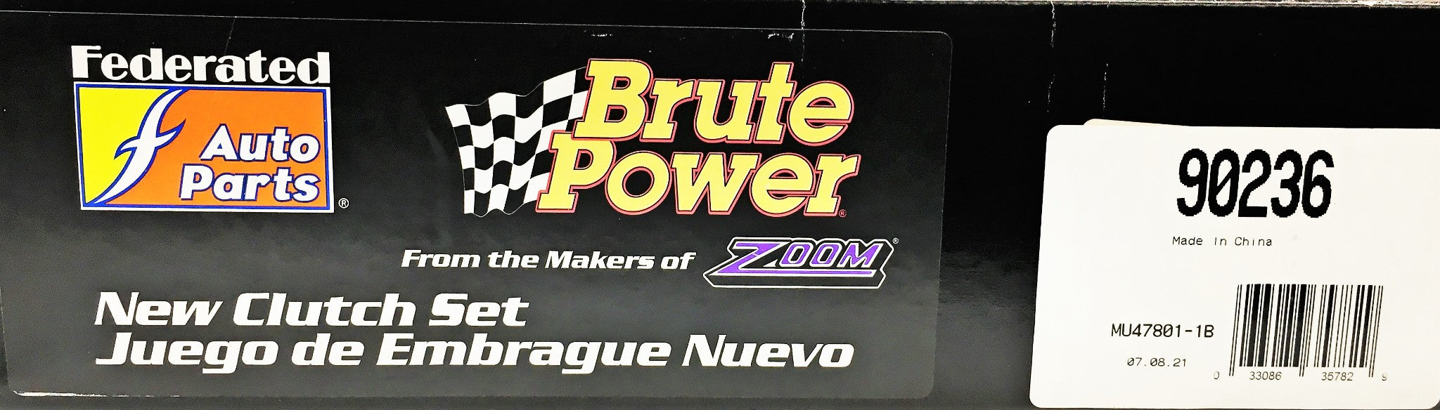 Brute Power Federated Auto Parts Clutch Set 90236 NOS