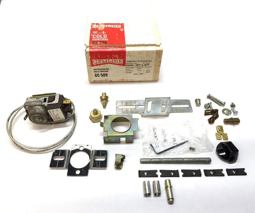 Gemline Refrigerator Cold Control GC-509 NOS