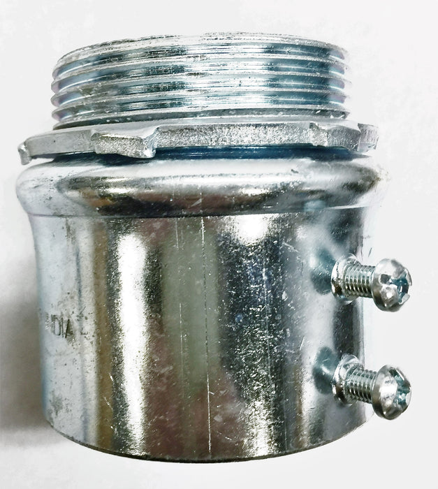 EMT/IMC/Rigid 2-1/2" Set Screw Coupling Connector [Lot of 2] NOS