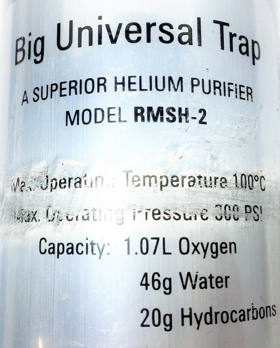 AGILENT TECHNOLOGIES Big Universal Trap Helium Purifier RMSH-2 USED ...