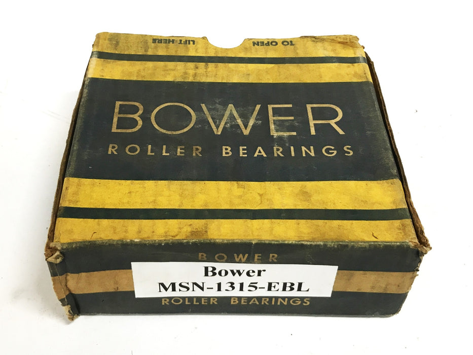 Bower Single Row Cylindrical Roller Bearing MSN-1315-EBL NOS