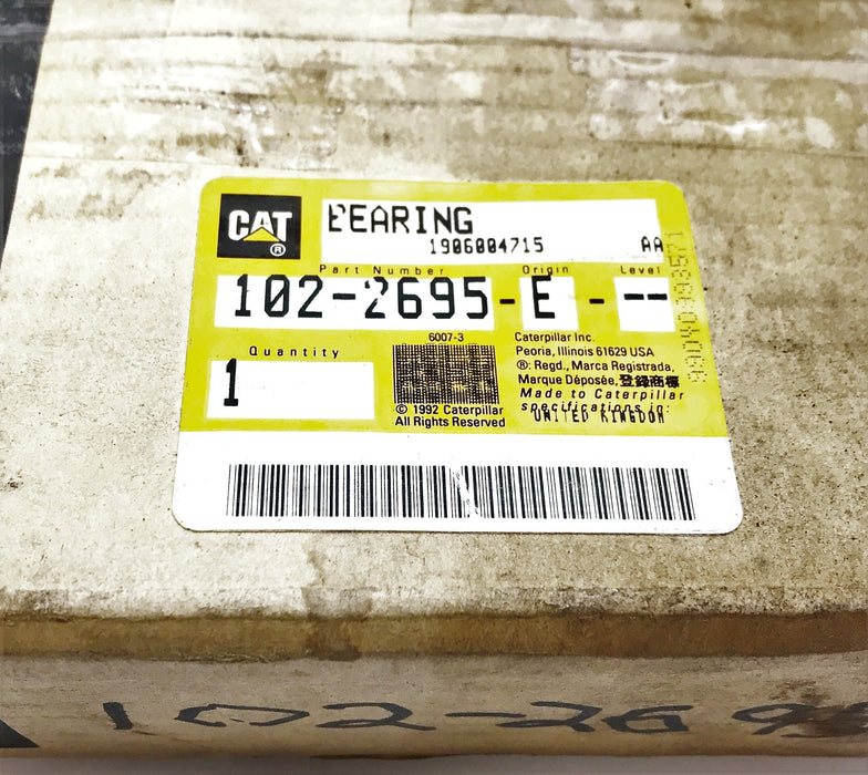 Caterpillar CAT OEM Bearing 102-2695 NOS
