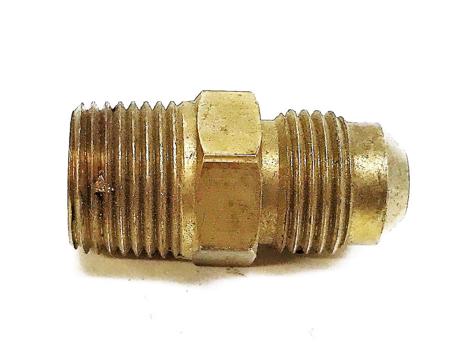 Eaton Brass 3/8" Male to 3/8" Male Flare Straight Adapter 48X6X6 [Lot of 6] NOS