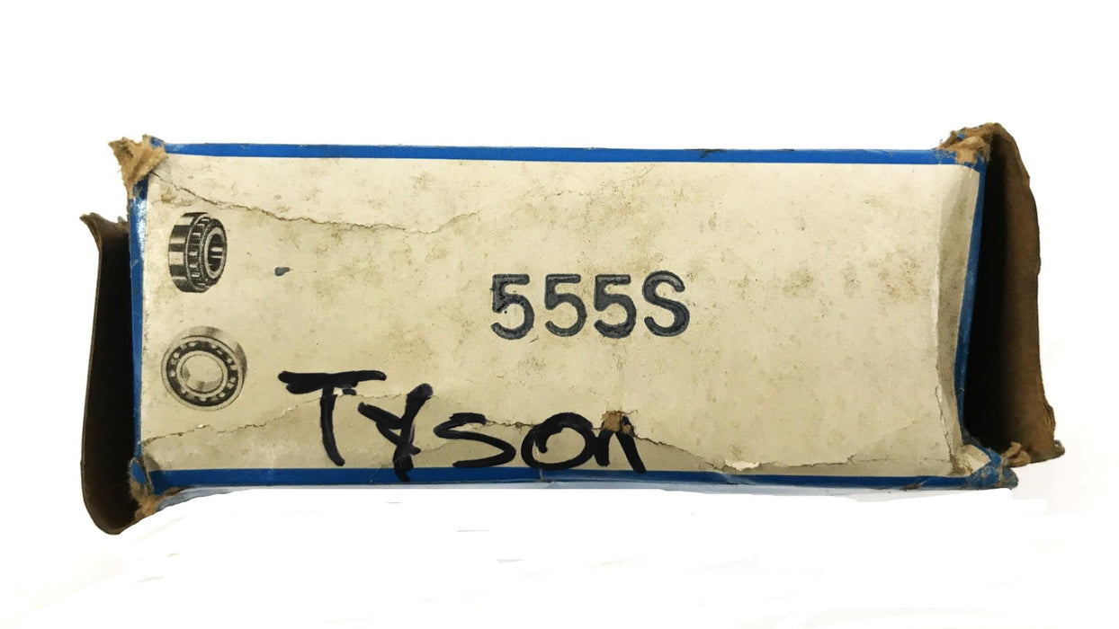 Tyson Tapered Roller Bearing Cone 555S [Lot of 2] NOS