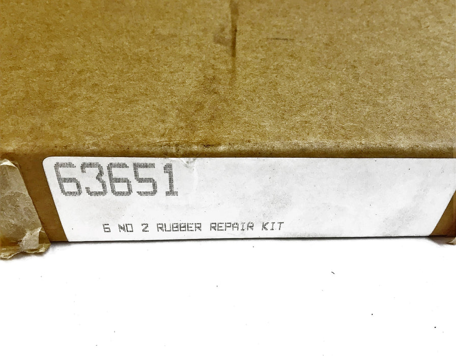 Hersey "#2" 6" Rubber Repair Kit 63651 NOS