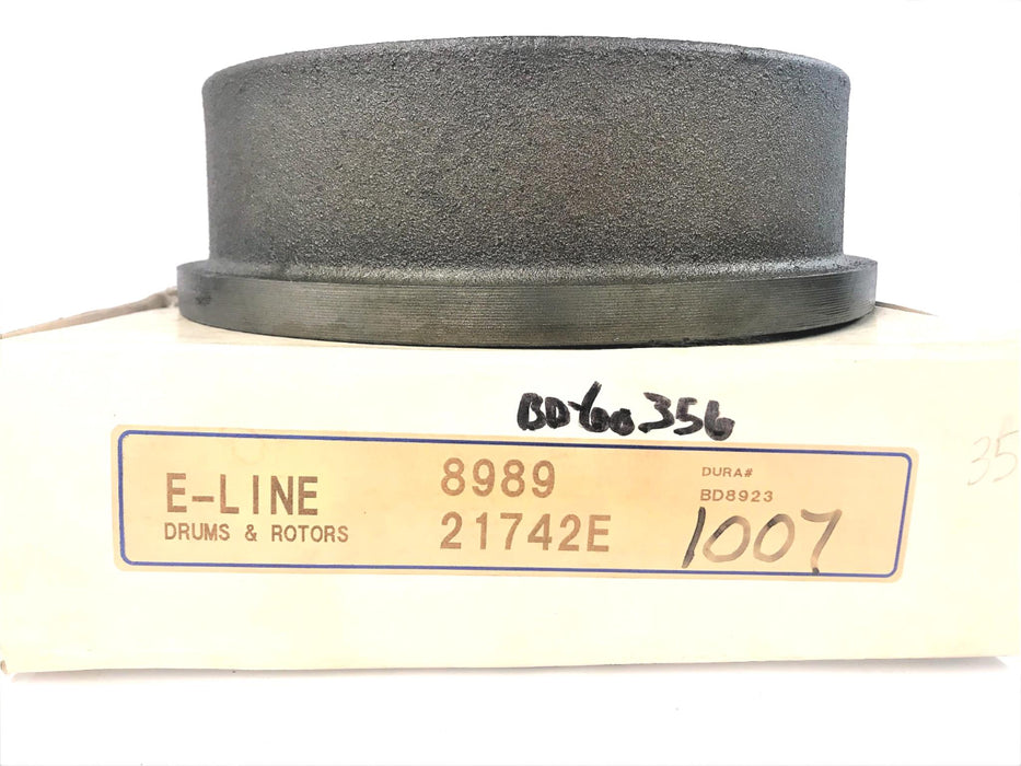 E-Line Drums & Rotors Brake Drum 8989 NOS