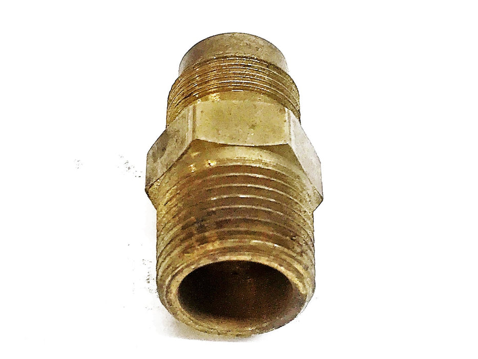Eaton Brass 3/8" Male to 3/8" Male Flare Straight Adapter 48X6X6 [Lot of 6] NOS