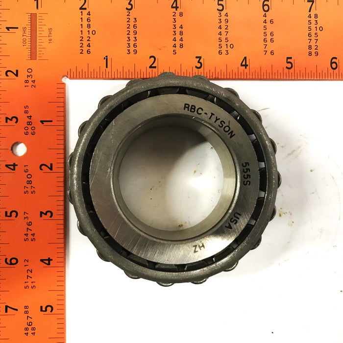 Tyson Tapered Roller Bearing Cone 555S [Lot of 2] NOS