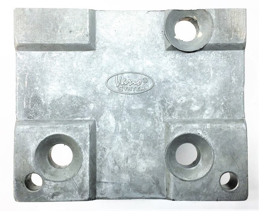 VARIO SYSTEM 4-3/4" x 3-1/2" x 4-3/4" Multi-Use Mounting Plate USED
