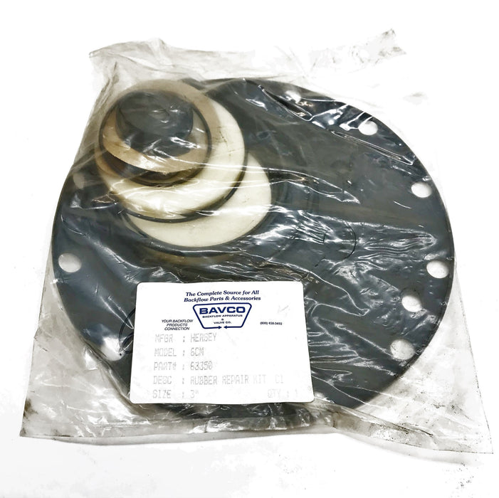 Bavco/Hersey "6CM" 3" Rubber Repair Kit 63350 NOS