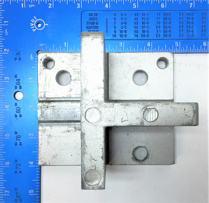 VARIO SYSTEM 4-3/4" x 3-1/2" x 4-3/4" Multi-Use Mounting Plate USED