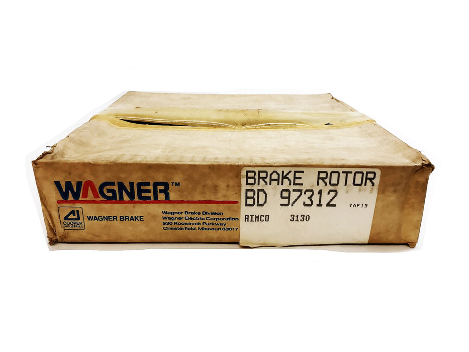 Wagner Disc Brake Rotor BD97312 NOS