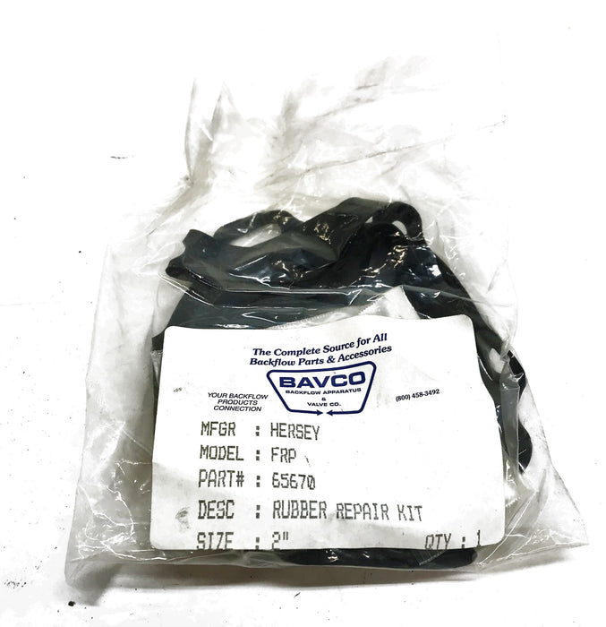 Bavco/Hersey "FRP" 2" Rubber Repair Kit 65670 NOS