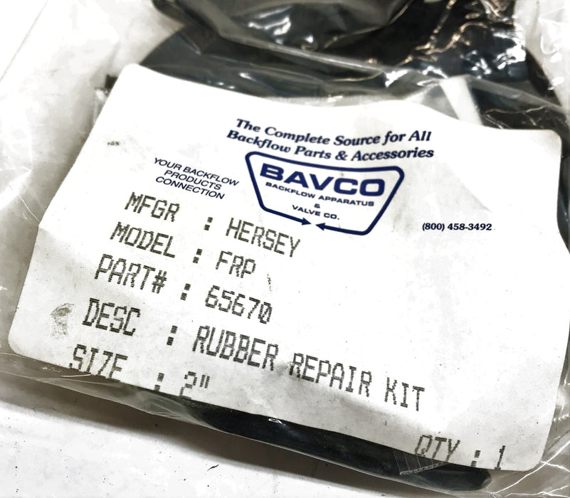 Bavco/Hersey "FRP" 2" Rubber Repair Kit 65670 NOS