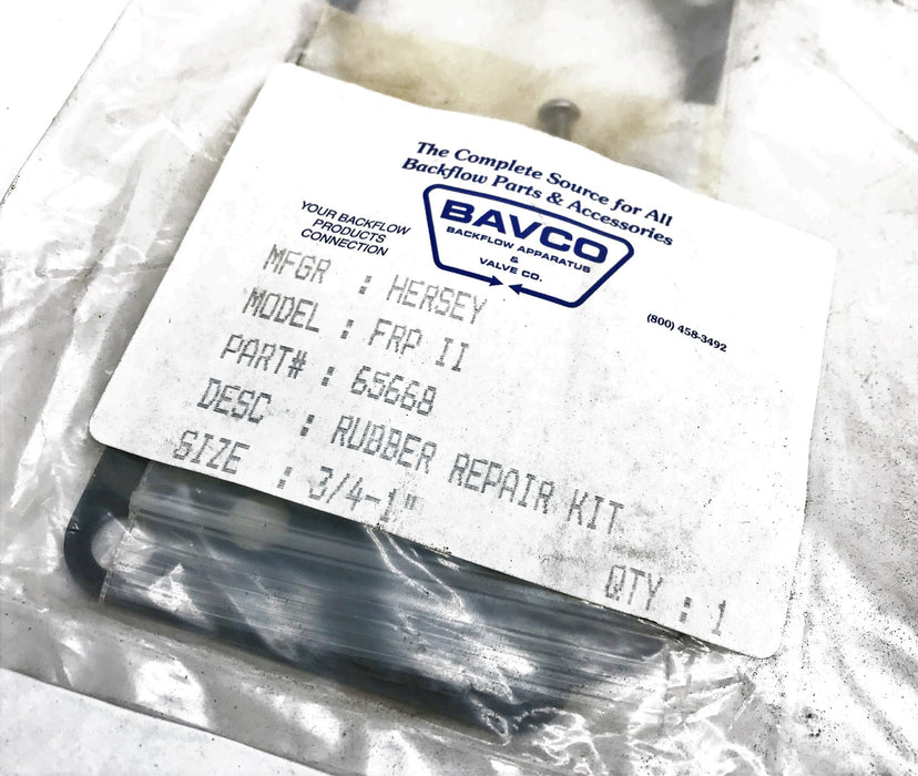 Bavco/Hersey "FRP-II" 3/4-1" Rubber Repair Kit 65668 NOS