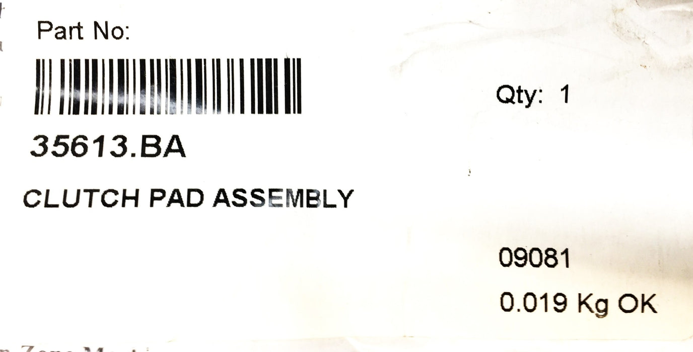 Markem Technologies Clutch Pad Assembly 35613.BA NOS