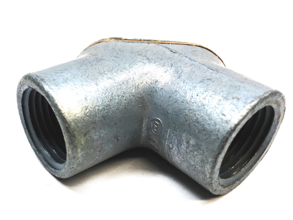 Unbranded 1/2 Inch Conduit Connector Pulling Elbow B [Lot of 3] NOS