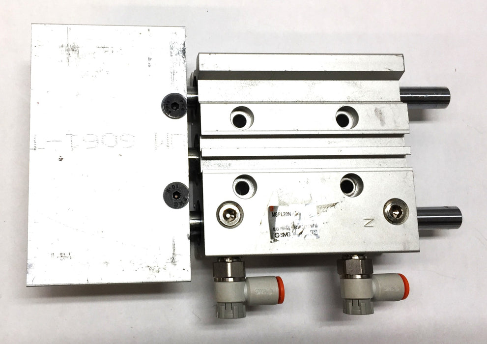 SMC Cylinder Compact Guide MGPL20N-50 USED