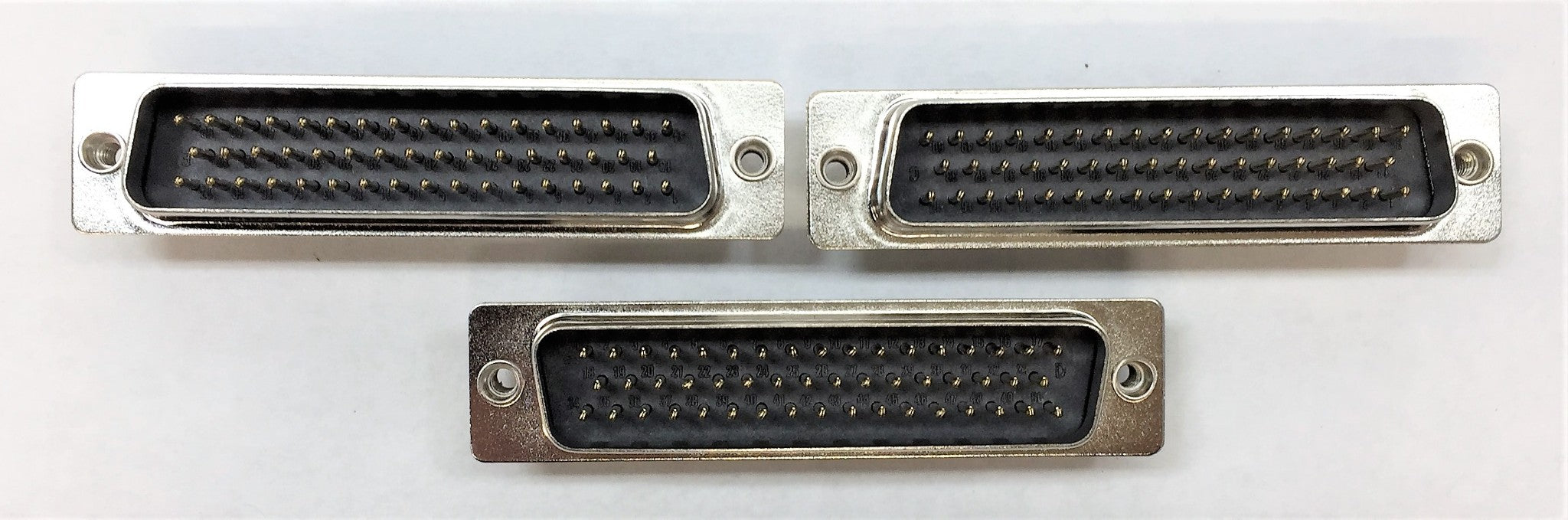 NORCOMP Connector D-Sub Plug 50POS Vert SLDR 6250ME-ND [Lot of 3] NOS
