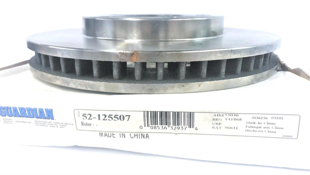 Guardian/Wagner Disc Brake Rotor 52-125507 NOS