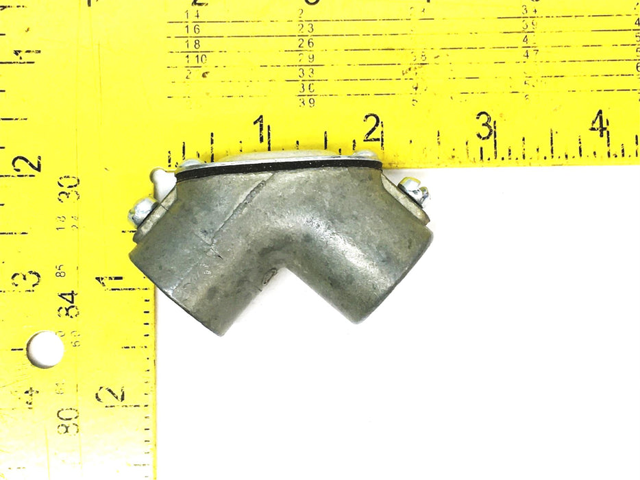 CSA 1/2 Inch Conduit Connector Pulling Elbow B [Lot of 3] NOS