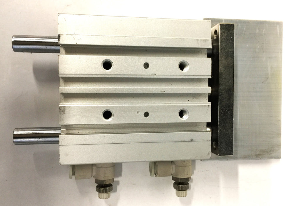 SMC Pneumatic Compact Guide Cylinder MGPL20-50 USED