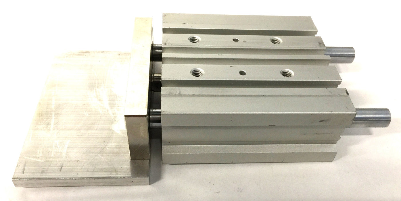 SMC Pneumatic Compact Guide Cylinder MGPL20-50 USED