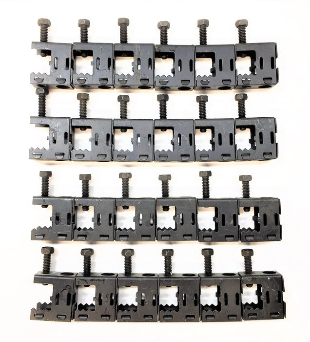 CADDY 1/16"-1/2" Beam Clamp for Flanges 3/8" Threaded Hole BC [Lot of 24] NOS