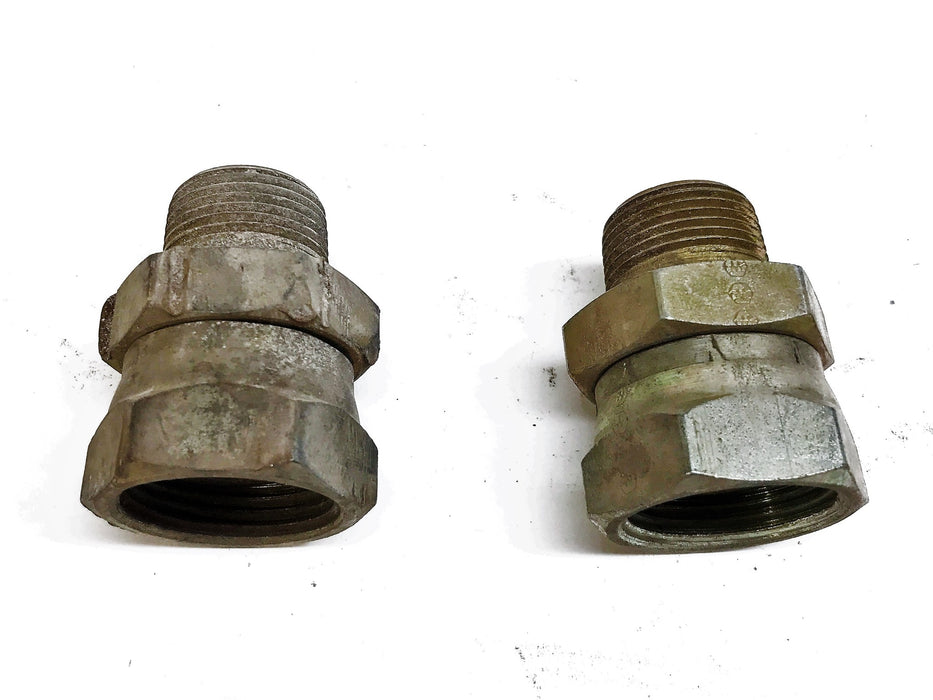 Easton 1" Female to 3/4" Male Swivel Adapter 9205X16X12 [Lot of 2] NOS