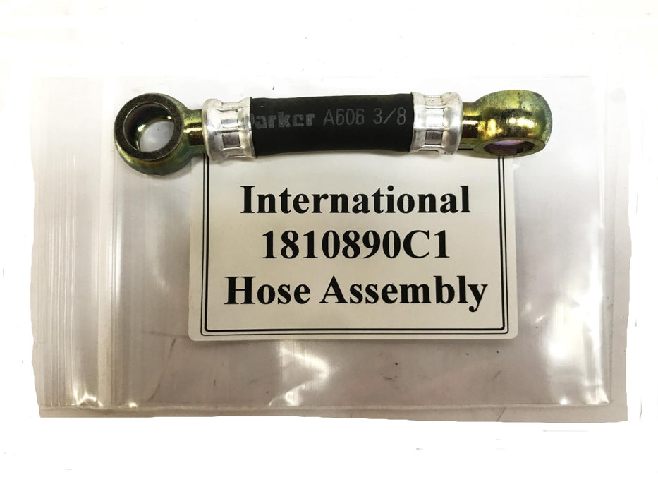International 3/8 inch Hose Assembly 1810890C1 NOS