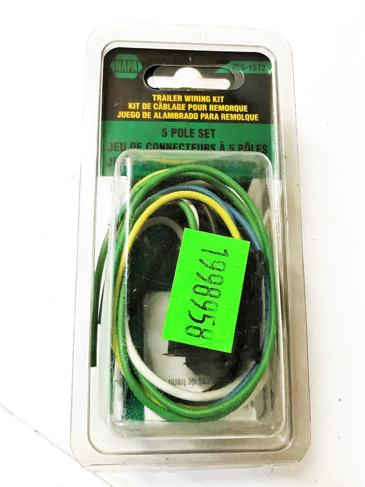 NAPA Trailer Wiring Kit 5 Pole Set 755-1572 NOS