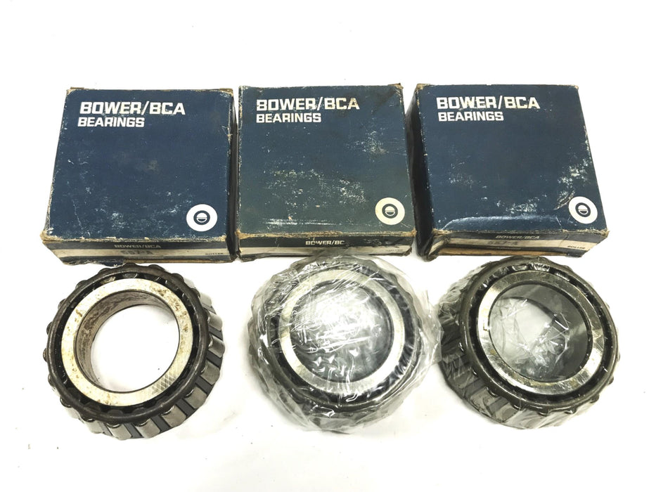 Bower/BCA Tapered Roller Bearing Cone 557-A [Lot of 3] NOS